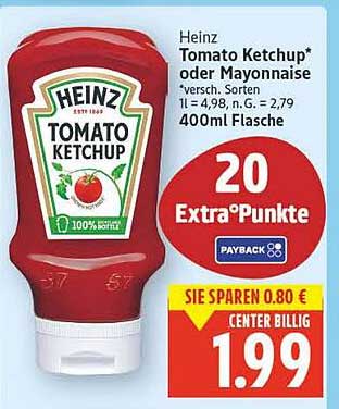 Heinz Tomato Ketchup 400ml