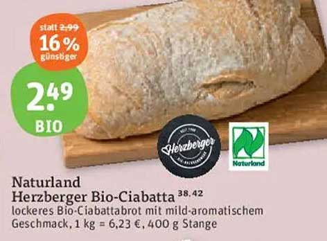 Herzberger Bio-Ciabatta