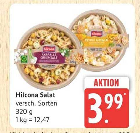Hilcona Salat verschiedene Sorten 320 g