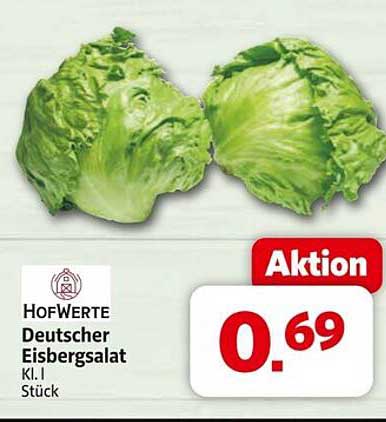 Hofwerte Deutscher Eisbergsalat