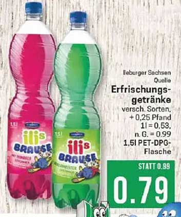 ili's Brause Erfrischungsgetränke - verschiedene Sorten