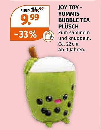 JOY TOY - YUMMIS BUBBLE TEA PLÜSCH