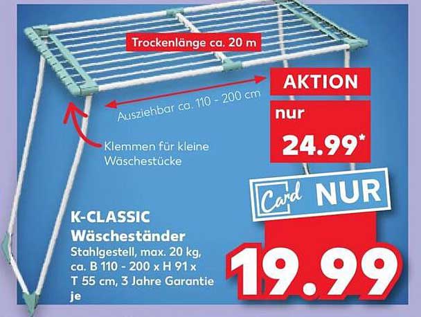 K-CLASSIC Wäscheständer
