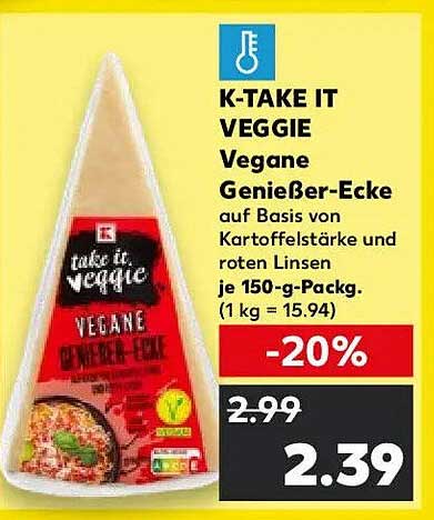 K-Take It Veggie Vegane Genießer-Ecke
