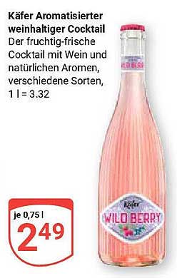 Käfer Aromatisierter weinhaltiger Cocktail, 0,75 l