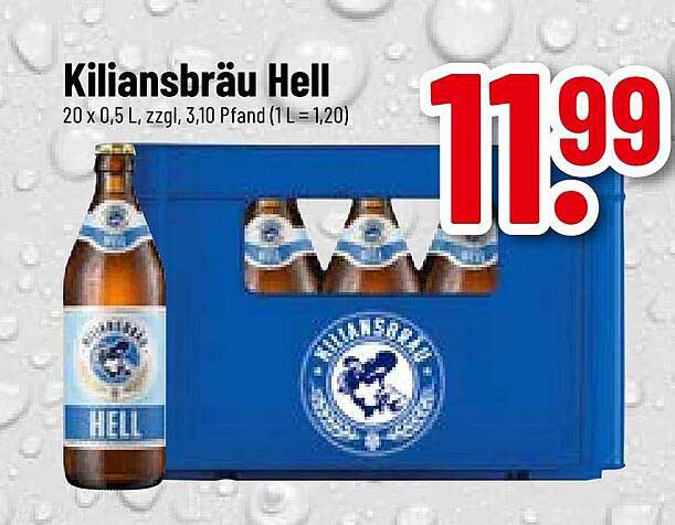 Kiliansbräu Hell - 20 x 0,5 L