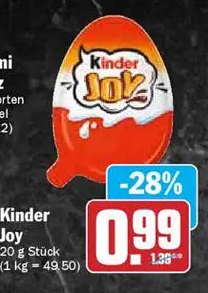 Kinder Joy 20 g Stück – das Genuss-Erlebnis für Groß und Klein