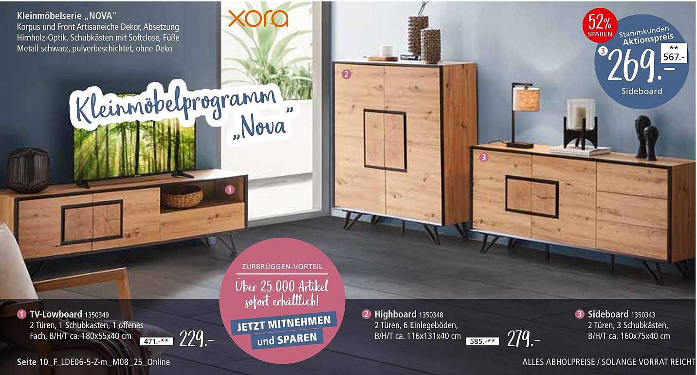 Kleinmöbelserie „Nova“