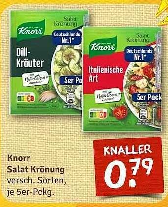 Knorr Salat Krönung – vielseitige Geschmackserlebnisse für jeden Salat