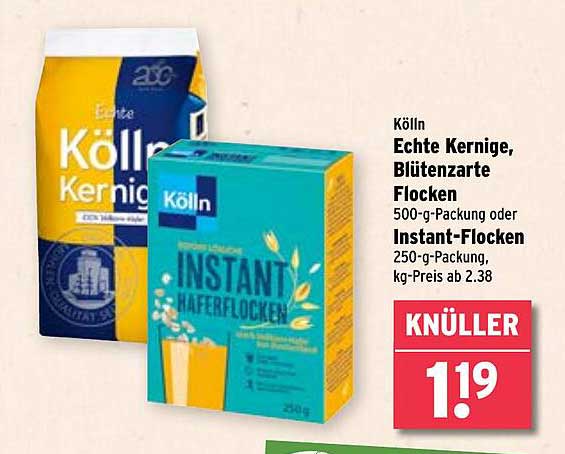 Kölln Echte Kernige, Blütenzarte Flocken