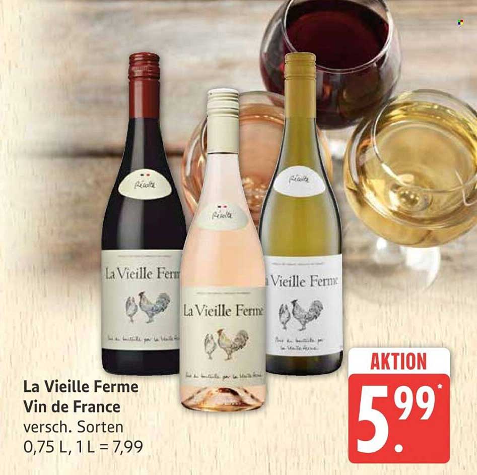 La Vieille Ferme Vin de France versch. Sorten 0,75 L