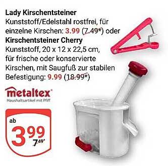 Lady Kirschentsteiner Kunstoff/Edelstahl rostfrei