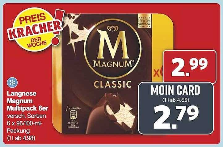 Langnese Magnum Multipack 6er
