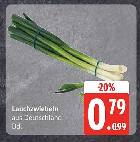 Lauchzwiebeln aus Deutschland