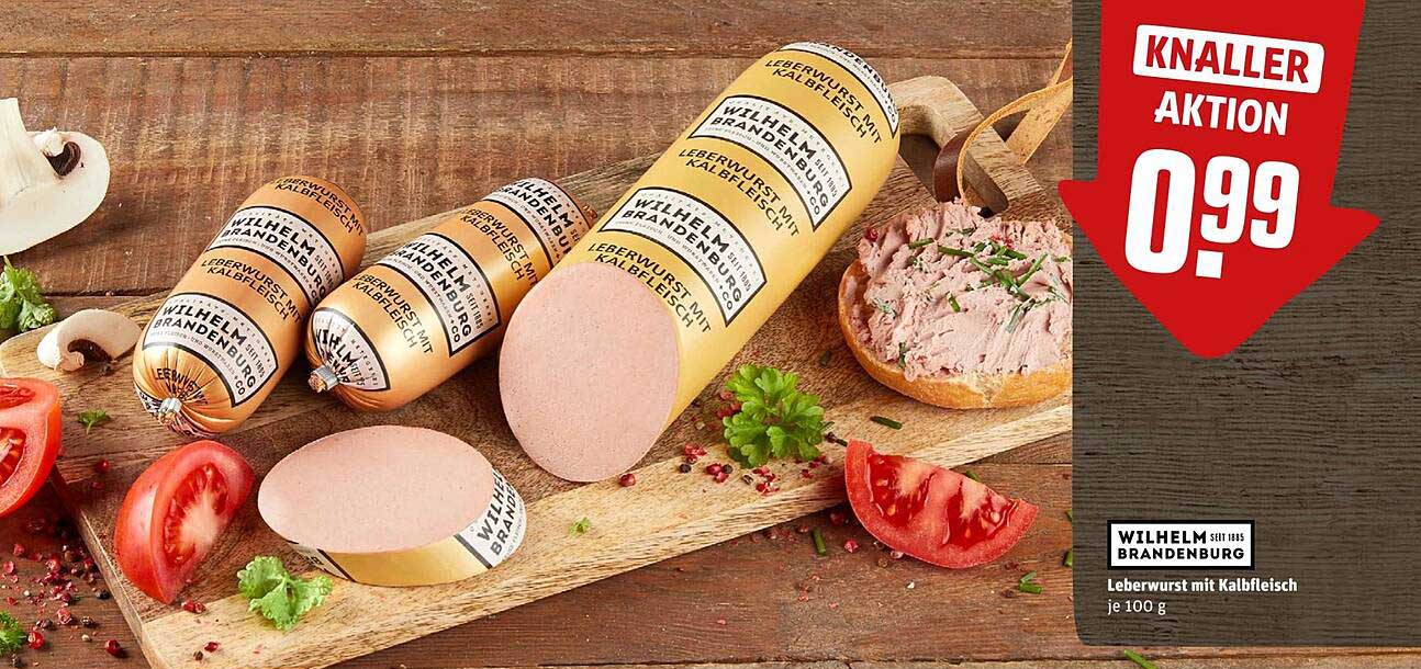 Leberwurst mit Kalbfleisch von Wilhelm Brandenburg