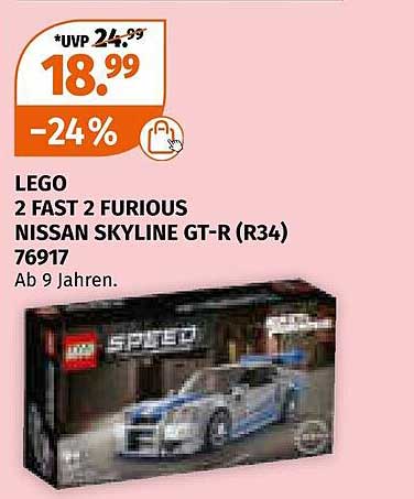 LEGO 2 Fast 2 Furious Nissan Skyline GT-R (R34)