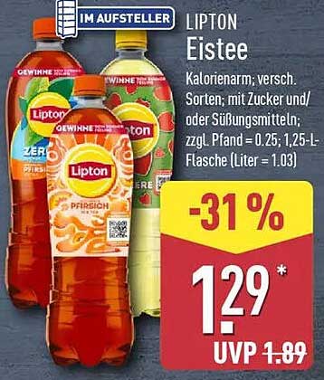 Lipton Eistee - Erfrischung pur in verschiedenen Sorten