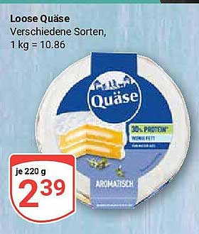 Loose Quäse verschiedene Sorten, 220 g