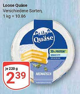 Loose Quäse - Verschiedene Sorten, 220 g