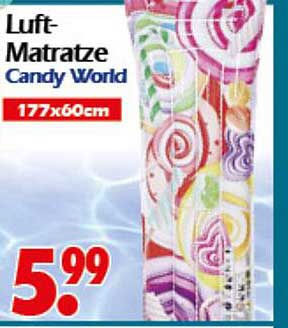 Luft-Matratze Candy World