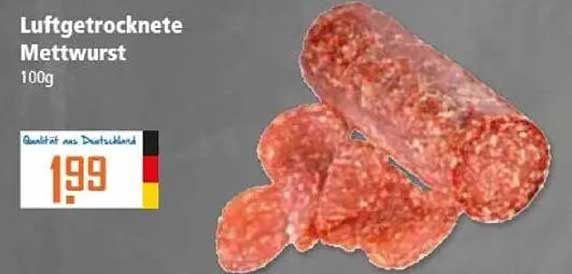 Luftgetrocknete Mettwurst 100g