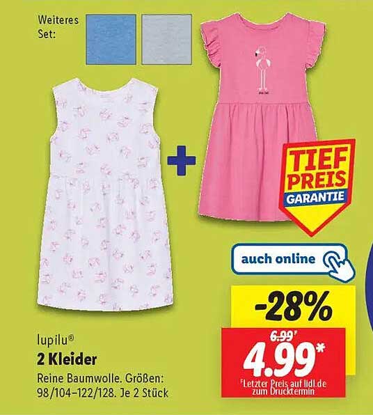 lupilu® 2 Kleider