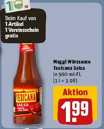 Maggi Würzsauce Texicana Salsa je 500-ml-Fl.