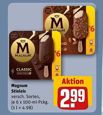 Magnum Stieleis 6er-Pack