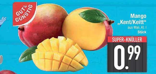 Mango „Kent/Keitt“ aus Mali, Kl. I Stück