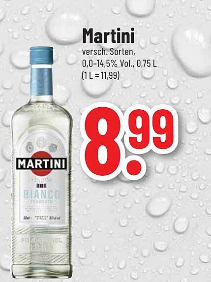 Martini 0,0-14,5% Vol., 0,75 L