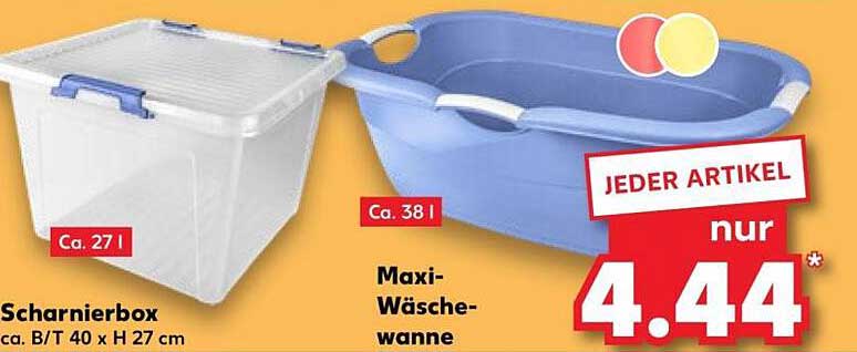 Maxi-Wäschewanne - nur 4,44 €