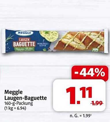 Meggle Laugen-Baguette 160-g-Packung