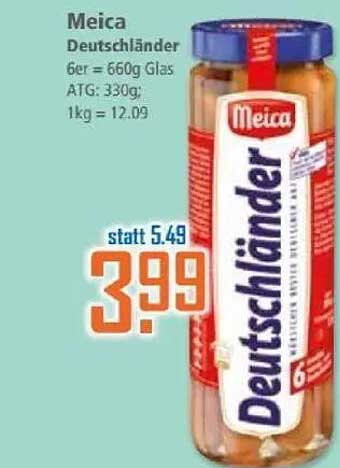Meica Deustchländer 6er Gläser - Jetzt zum Sparpreis!