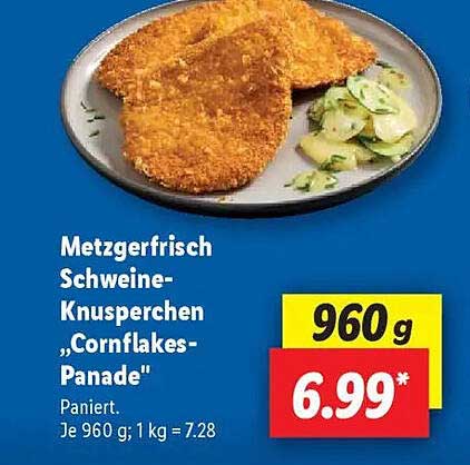 Metzgerfrisch Schweine-Knusperchen "Cornflakes-Panade"