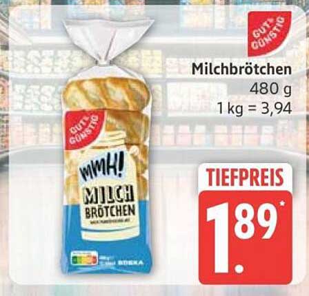 Milchbrötchen 480 g