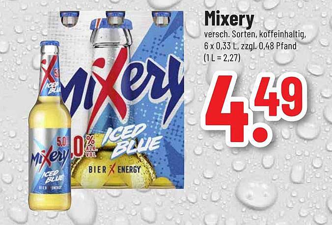 Mixery Iced Blue, 6 x 0,33 L