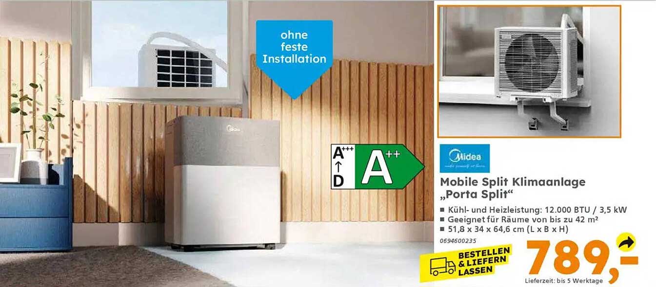 Mobile Split Klimaanlage "Porta Split"