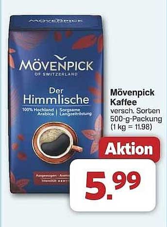 Mövenpick Kaffee Der Himmlische 500 g-Packung