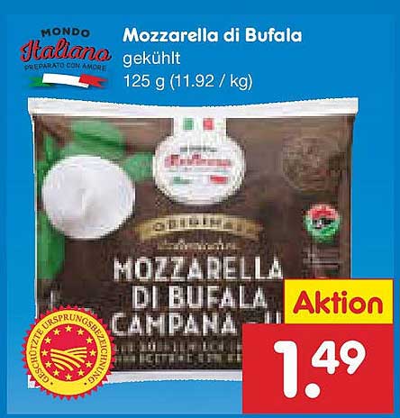 Mozzarella di Bufala 125 g