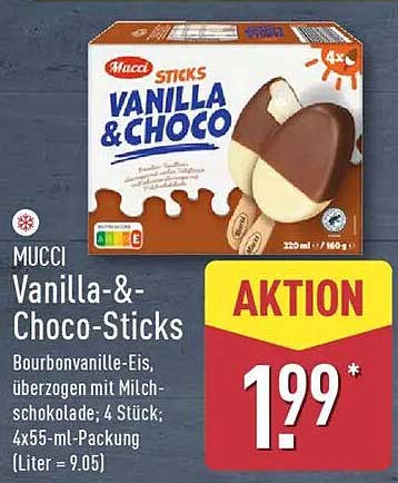MUCCI Vanilla-&-Choco-Sticks