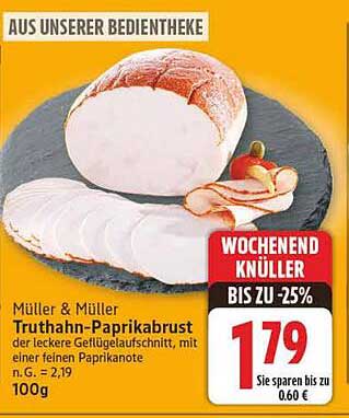 Müller & Müller Truthahn-Paprikabrust