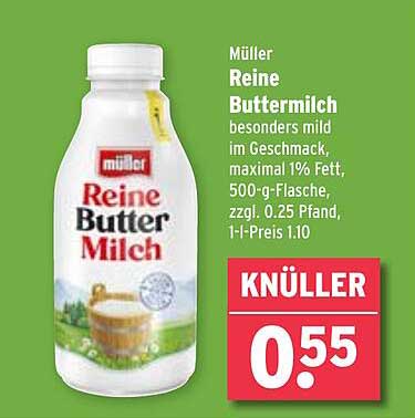 Müller Reine Buttermilch 500 g