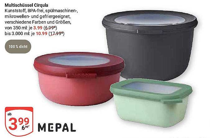 Multischüssel Cirqula von MEPAL