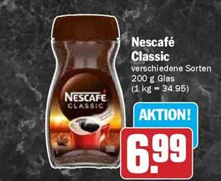 Nescafé Classic - Verschiedene Sorten, 200 g Glas