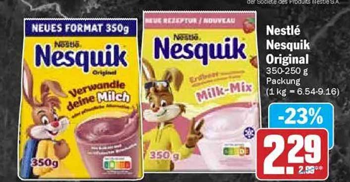 Nestlé Nesquik Original 350 g Packung