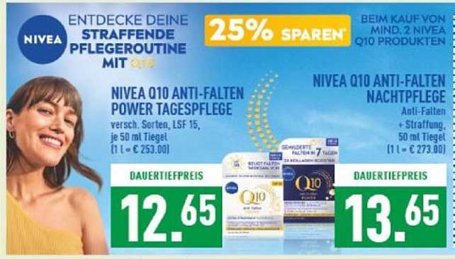 NIVEA Q10 Anti-Falten Power Tagespflege