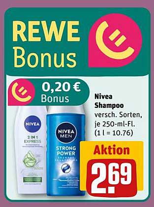Nivea Shampoo, 250 ml – Aktion 2,69€
