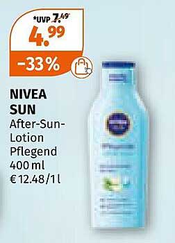 NIVEA SUN After-Sun-Lotion Pflegeend 400 ml