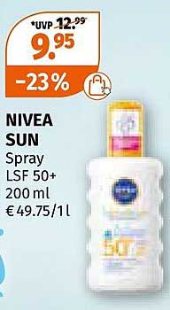NIVEA SUN Spray LSF 50+ 200 ml