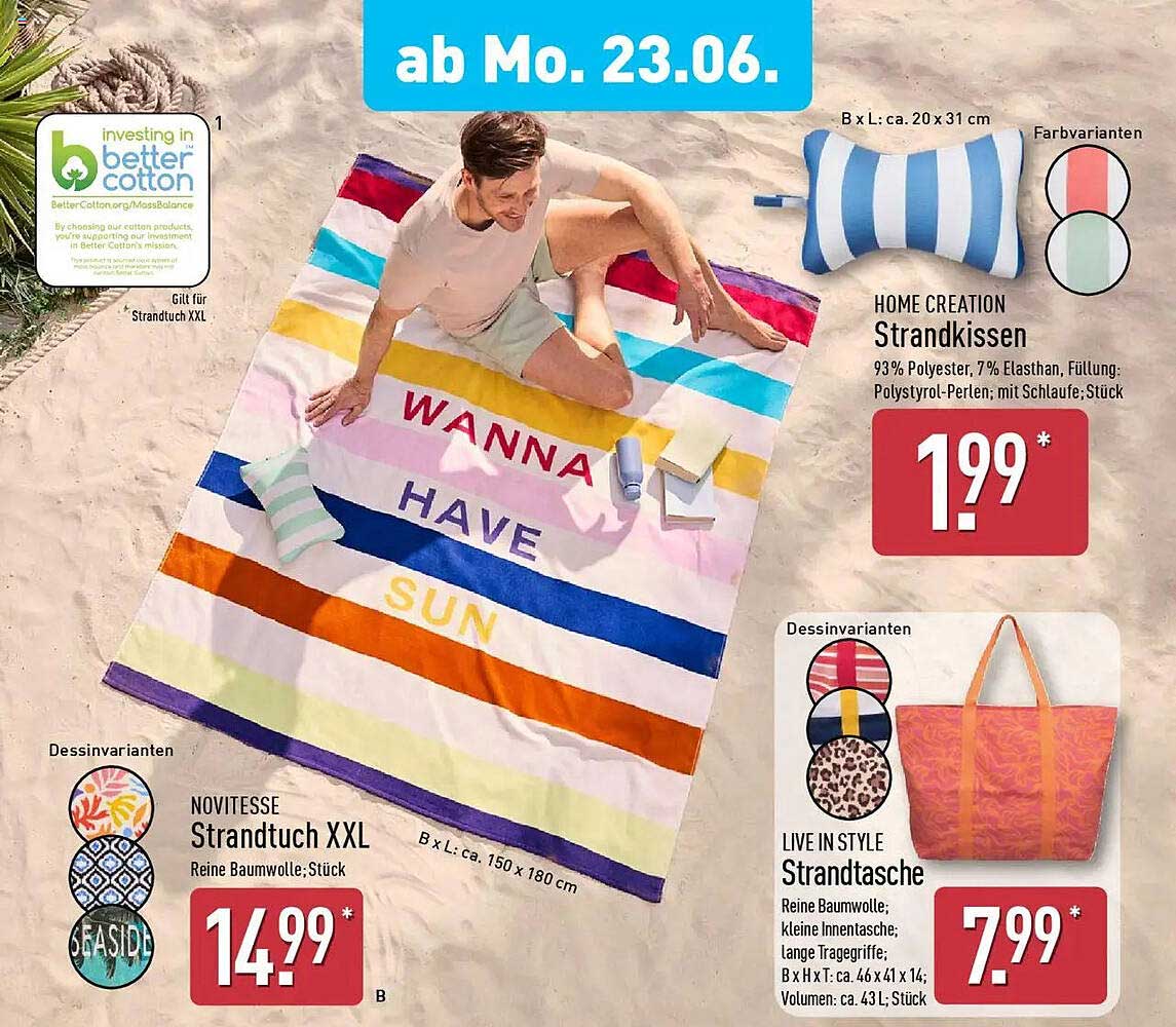NOVITÉSSE Strandtuch XXL